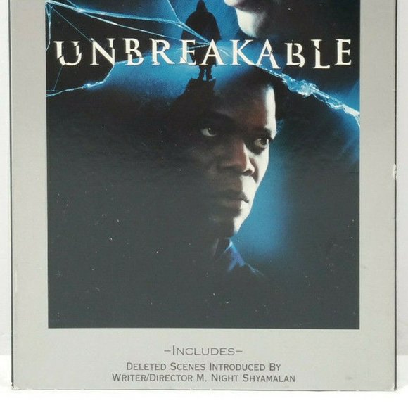 Unbreakable (VHS, 2001, Bonus Edition) 4724E1M - Picture 3 of 10
